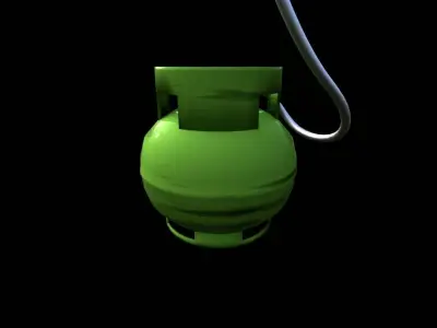 LPG Liquefied Petroleum Gas 3kg - LP Low-poly 3D model