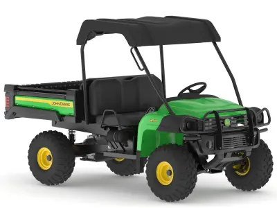 John Deere HPX615E Utility Vehicle 01 3D model