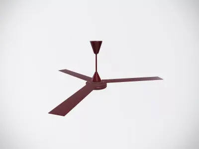 Ceiling Fan Low-poly 3D model
