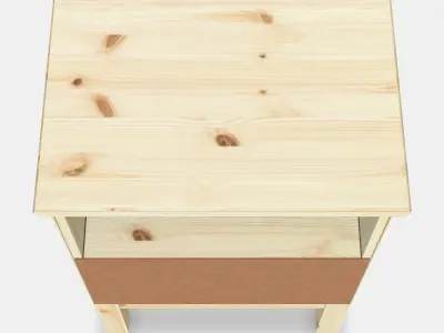 TARVA Nightstand 3D model