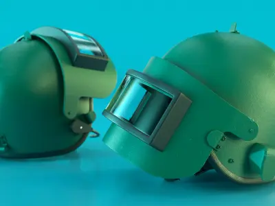 K6-3 Russian Tactical Helmet Altyn 3D model