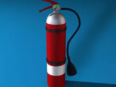 Extinguisher fire 3D model