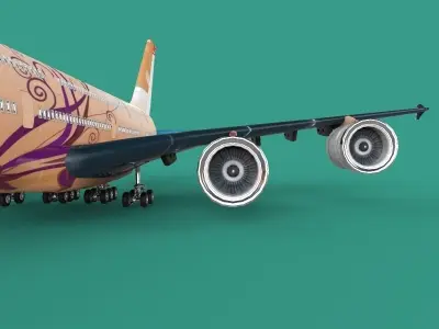Airbus 380 3D model