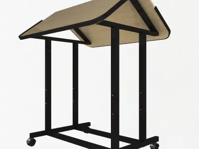 Reading Stand  Low-poly 3D model