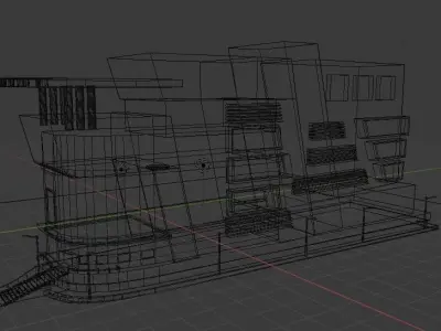 SHOPPING MALL Free low-poly 3D model purchase