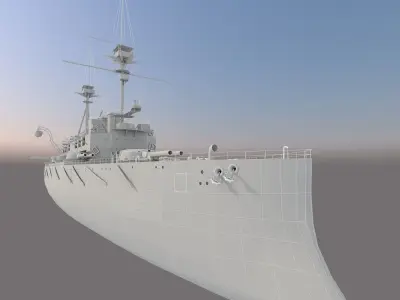 HSM Lord Nelson  3D model