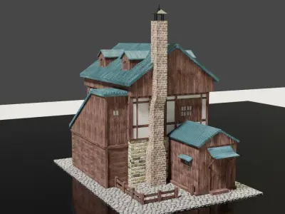 Little Shop Free 3D model