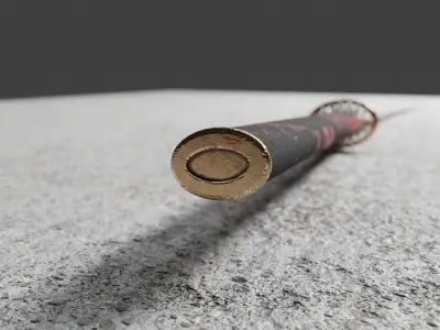 Katana Sword Used 3D model