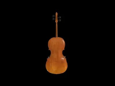 Cello Violin - PBR - Textured Low-poly 3D model
