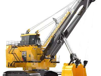 Rope Shovel Cat 7495HF 3D model