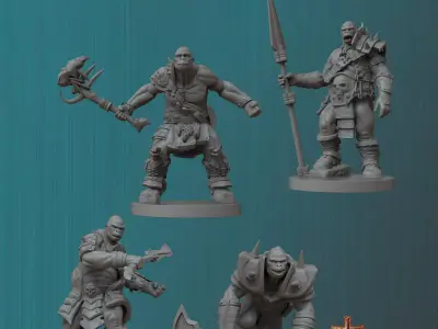 APES MEN 3D print model