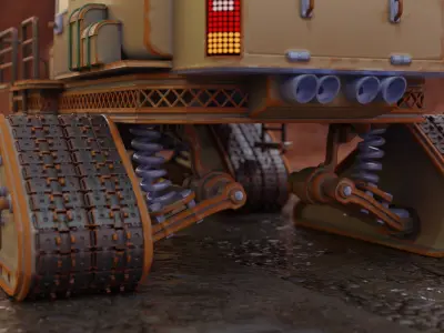 Travell car 3D model