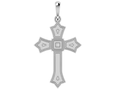 CROSS PENDANT CR140 3D print model