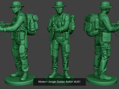 Modern Jungle Soldiers MJS1 Pack 1