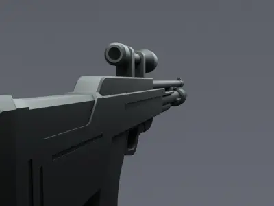 Sniper 3D model