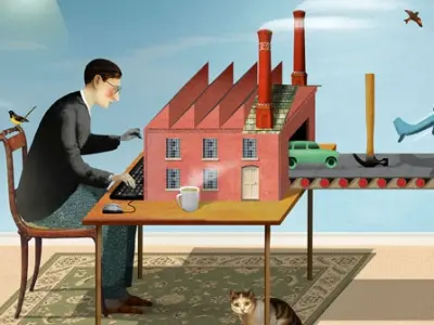 Third Industrial Revolution 3D print model