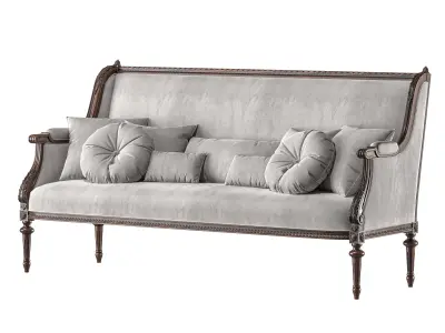 chairish sofa art 6958 3D model