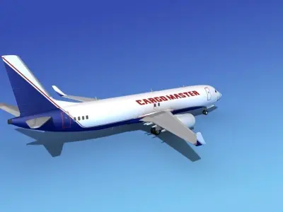 Boeing 737-800 Cargo Master 3D model