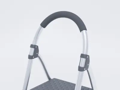 Step Ladder Low-poly 3D model get