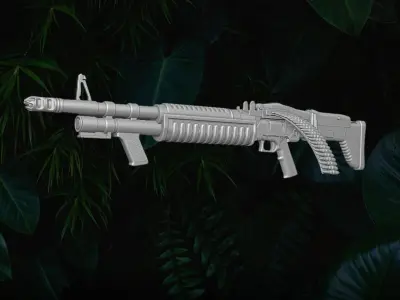 Mac Elliot Predator fan art 3D Files For Action Figures 3D print model