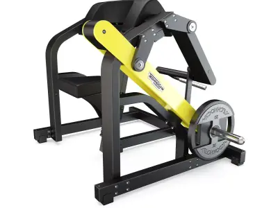Technogym - Plate Loaded - Biceps 3D model