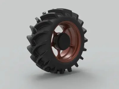 Offroad wheel 27 3D model