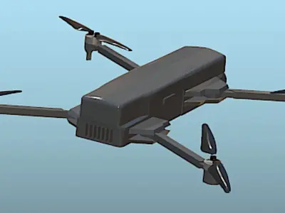 Ruko F11GIM2 Drone - High Poly 3D Model Free 3D model