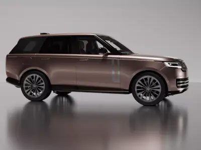 Range Rover 3d model rigged full textured Blender 3D model