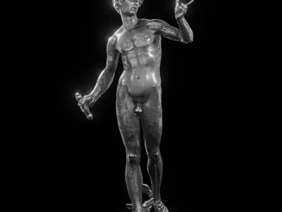 Steel Mercury Free 3D model
