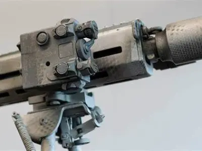 Chukavin USSR Military Sniper Low-poly 3D model