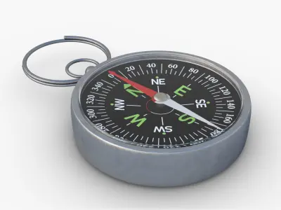 Compass 3D model