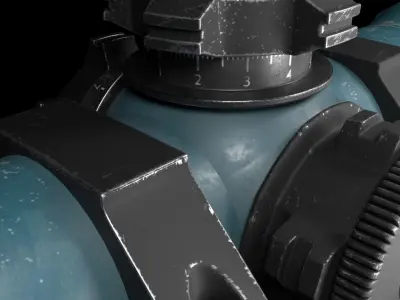 scope model sniper Free 3D model