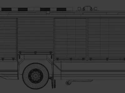 Rosenbauer AT2020 TLF 3D model