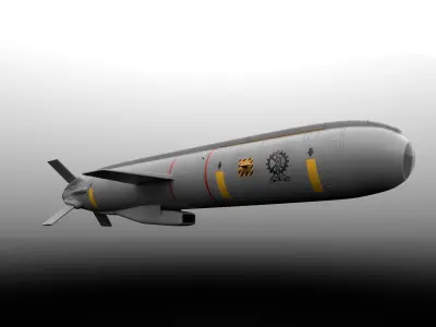 Delilah Cruise Missile 3D model purchase