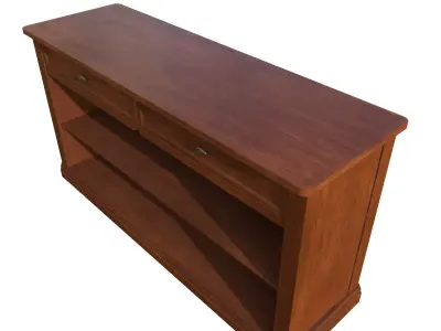 Le fabler Acquamarina bookcase Low-poly 3D model