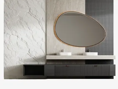 Bathroom furniture 23 3D model