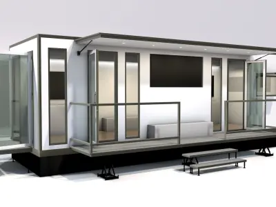 Event Trailer 3D model