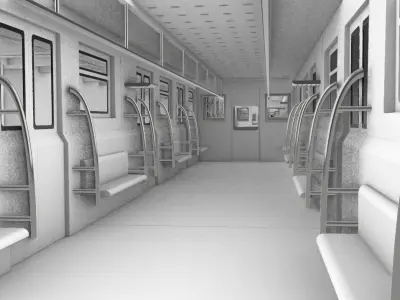 Train - 3D model 3D model