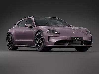 2025 Porsche Taycan Sport Turismo 3D model
