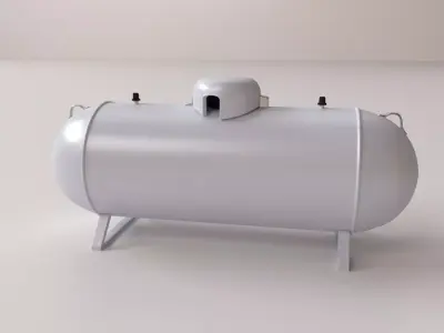 Propane Tank 3D model by firdz3d