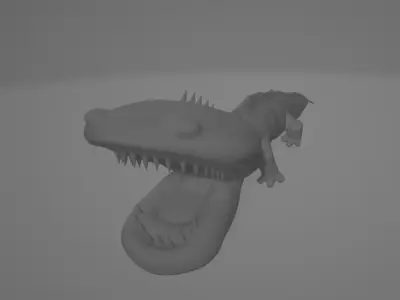 Monster Creature Free 3D model