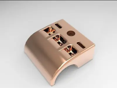 Cable Clamp Free 3D model