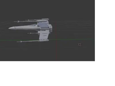 StarWars X wing 3D model