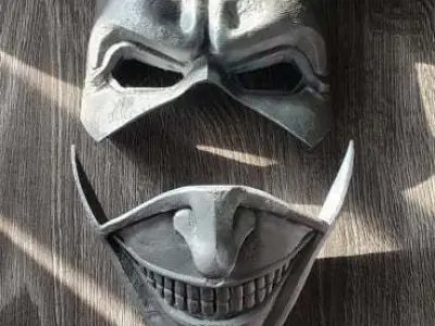 THE GRABBER FROM THE BLACK PHONE MOVIE 2 PART MASK STL 3D print model