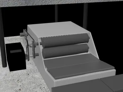 factory 3d model tree house Free low-poly 3D model