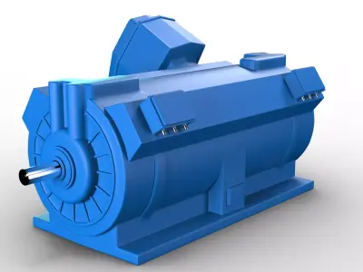 Machine Jacket cooling 3D model