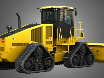 764 High Speed Dozer 3D model