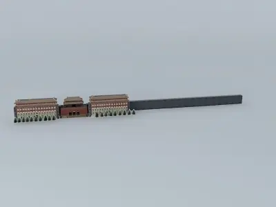  West Gate, Forbidden City, Beijing, China Free 3D model