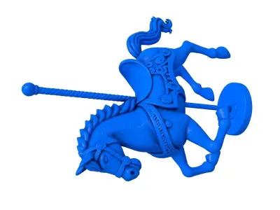 Carousel Horse  - Carousel Horse 3D print model