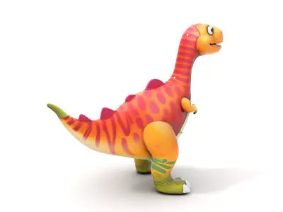 Playful Dinosaur Character model pack Low-poly 3D model buy